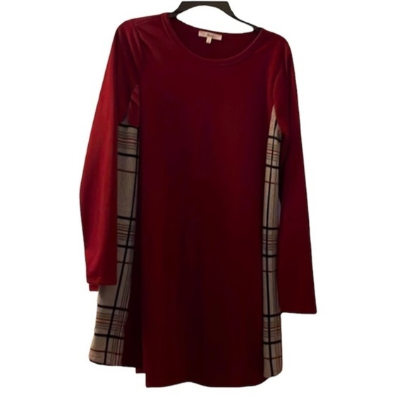 ANDREE BY UNIT Dresses & Skirts - Andree By Unit Burgundy Sweater Dress Medium